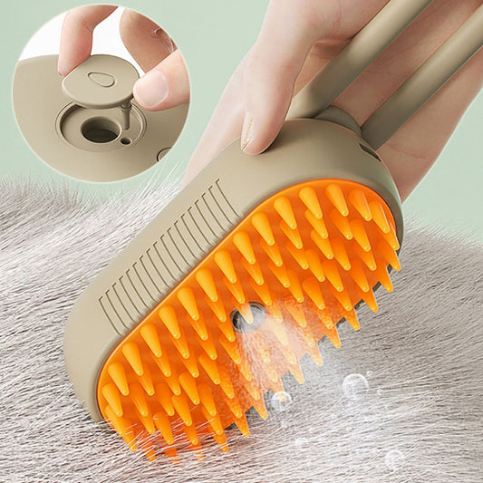 Electric Pet Steam Brush