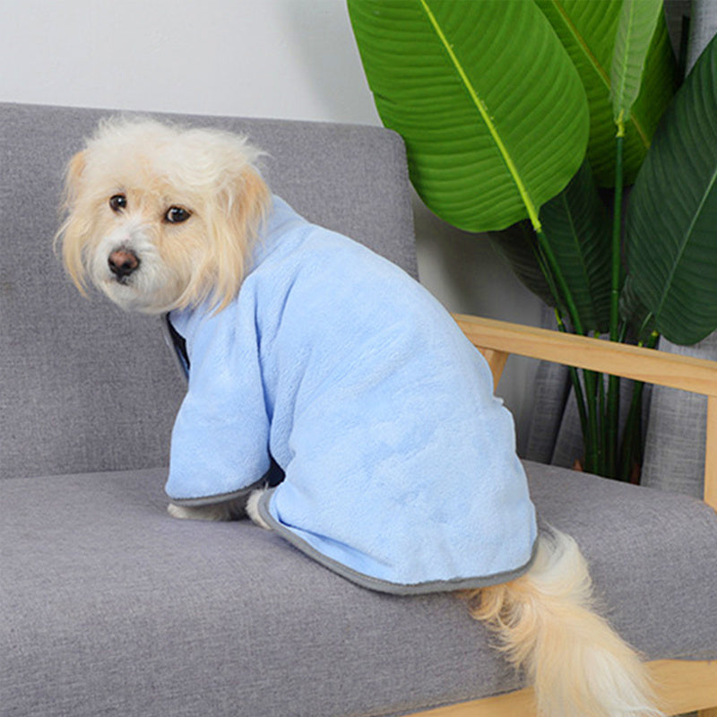 Microfiber Pet Bathrobe