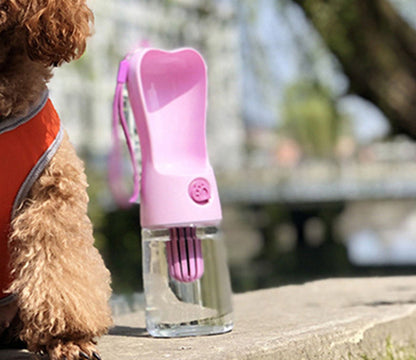 Portable Pet Water Bottle with Filter
