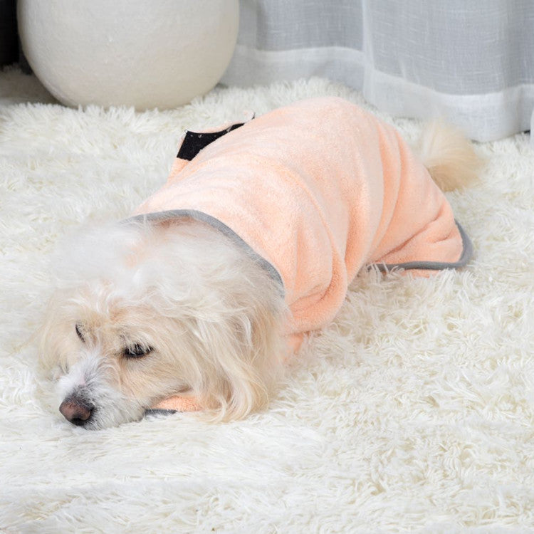 Microfiber Pet Bathrobe