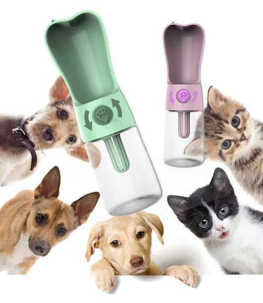 Portable Pet Water Bottle with Filter