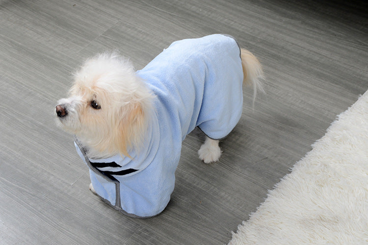 Microfiber Pet Bathrobe