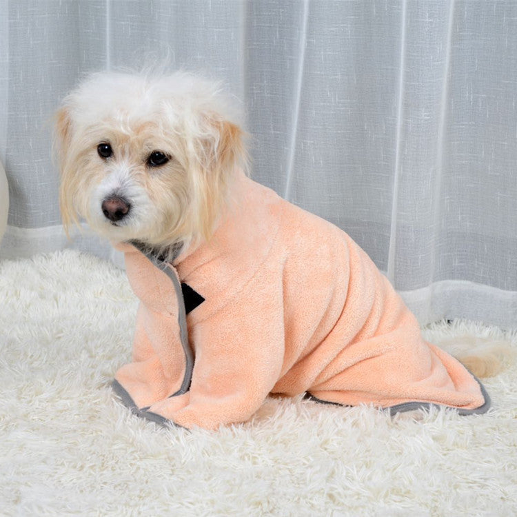 Microfiber Pet Bathrobe